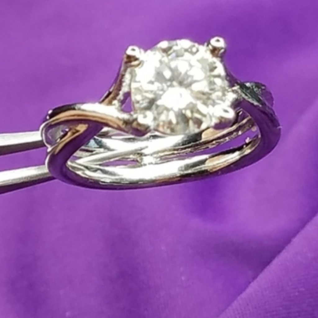 Moissanite 2.04 Ct. Solitare Ring